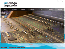 Tablet Screenshot of elladoizquierdo.com